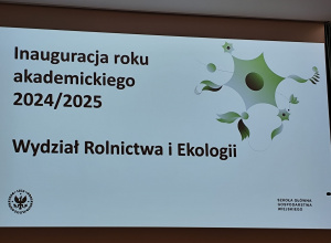 Inauguracja roku akademickiego w Szkole Głównej Gospodarstwa Wiejskiego w Warszawie